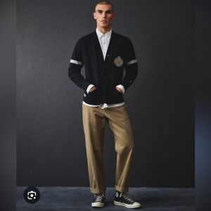 New ▶️ Todd Snyder ◀️ Men in Blazers BLACK CARDIGAN High End Designer